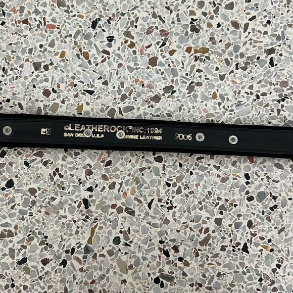 Leatherock San Diego brown gold leopard belt small s - Picture 4 of 6